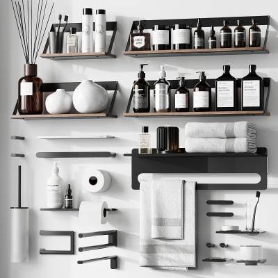 洗浴用品 毛巾架-1